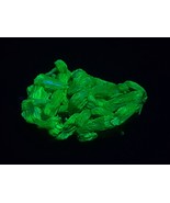 1.8 Gram  Autunite Crystals on Matrix, Fluorescent Uranium Ore - £21.17 GBP