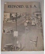 REDFORD U.S.A Historical Revue Playbill TOM DOUGALL 1949 High School DET... - $7.82