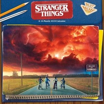 Stranger Things TV Series 16 Month 2019 Photo Filled Wall Calendar NEW SEALED - £11.62 GBP