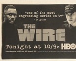 The Wire HBO Tv Guide Print Ad NBC TPA7 - $5.93