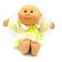 2004 Play Along Cabbage Patch Preemie Pa7 -N Yellow Floral Dress &amp; Bloomers - $8.91