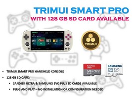 Trimui Smart Pro Handheld with CrossMix OS Samsung/SanDisk 128 GB SD Card - $98.01