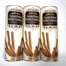 3x Trader Joe's Cocoa Baton Wafer Cookies Chocolate Cream 5oz Each 05/2024 - $22.43