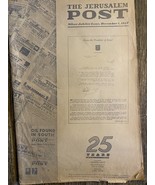 Giornale Israele The Jerusalem Post edizione speciale 25 anni 1957 - $67.66 CAD