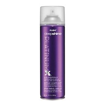 Rusk Deepshine PlatinumX Hairspray, 10 oz - £12.15 GBP