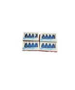 GE C9 Replacement Bulbs - Clear Blue 4-Pack C-9 Cool Bright Lights 7W Ch... - $24.74