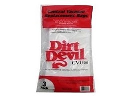 Dirt Devil Central Vacuum Cleaner 3PK. 3 Paper Bags Only OEM # 9597 - £11.84 GBP