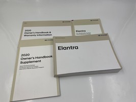 2020 Hyundai Elantra Owners Manual Set OEM J04B33001 - £39.43 GBP