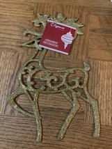Elegance Christmas Ornament Reindeer - £12.67 GBP