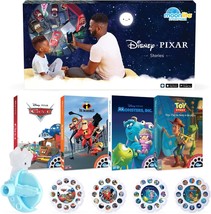 Storytime Mini Projector with 4 Pixar Stories A Magical Way to Read Toge... - $111.47