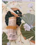 Vintage Lily Pond Fabric, Atelier Originals Spectrum, 1978 Floral Print - $173.25