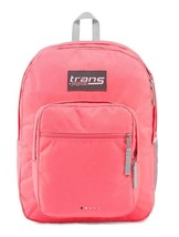 Trans by JANSPORT Supermax ~ Guava Pink ~ Backpack ~ 15&quot; Laptop Sleeve ~... - £29.45 GBP