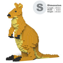 Kangaroo Sculptures (JEKCA Lego Brick) DIY Kit - $64.00