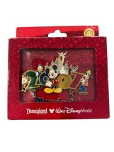 2007 Walt Disney Jumbo Pin Trading - Walt Disneyland Pin Badge Castle WDW  World - £36.78 GBP