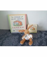 Guess How Much I Love You Bunny Plush Kids Preferred Two Book Lot - $20.35 CAD
