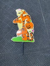 Vintage 2001 Yard Art Impact Plastics Yard Stake Halloween Tigger - $22.92