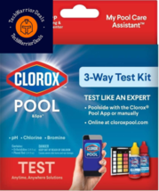 Clorox Pool&amp;Spa 70000CLX 3-Way Test Kit, Blue  - £16.19 GBP