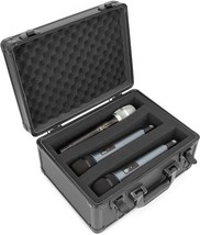 Casematix 14&quot; Locking Wireless Microphone Case With Two Layers Of, And More. - £61.61 GBP