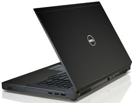 LidStyles Carbon Fiber Laptop Skin Protector Decal Dell Precision M4800 image 2