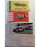 Car Racing 4 Ticket Stub Collection 85 Grand National 97 Coca Cola 300 9... - $8.95