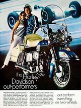 1969 Harley-Davidson Electra Glide - Promotional Advertising Poster - $32.99
