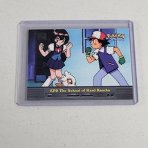 Pokemon Topps TV Animation Series 2 EP9 Trading Card The School of Hard Knocks - £2.73 GBP
