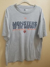 Chicago Bears Monsters of the Midway Short Sleeve T Shirt Gray Men’s  XL - £14.17 GBP