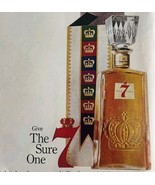 1964 Seagrams 7 Crown Whiskey Holiday Liquor Advertisement Distillery DW... - $24.99