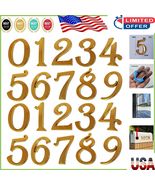 Premium Waterproof Gold Address Number Stickers - 2&quot; Set of 20 for Home ... - $44.74 CAD