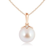 Authenticity Guarantee

ANGARA Japanese Akoya Pearl Drop Pendant with Diamond... - £496.09 GBP