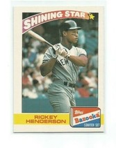 Rickey Henderson (New York Yankees) 1989 Topps Bazooka Shining Star Card #14 - £3.98 GBP