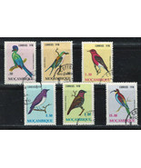 MOZAMBIQUE 1978 Very Fine Precancel NH Stamps Scott # 585-590  Birds - $2.18