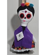 Day of The Dead 13 inch Doll Purple - Halloween Decor - $326.60 MXN
