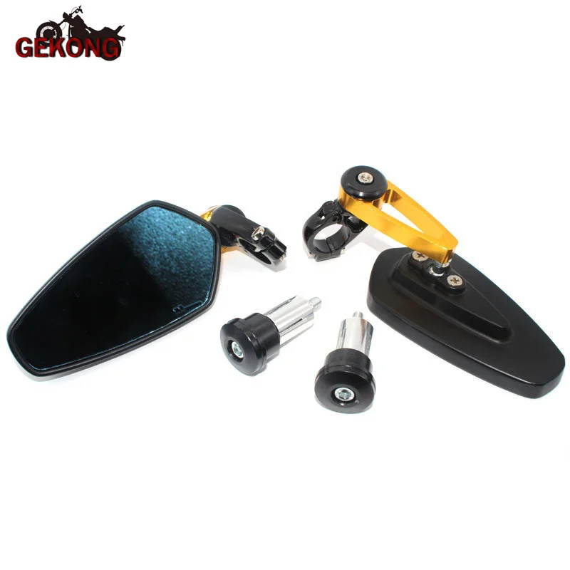 Motorcycle View Bar End Side Rearview Mirrors handlebar Grips  Zontes G1... - £629.72 GBP