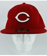 Cincinnati Reds New Era 59Fifty Hat MLB Size 7 7/8 - £13.22 GBP