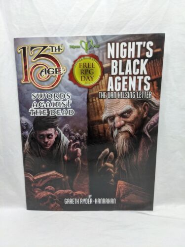 13th Age Swords Against The Dead Nights Black Agents The Van Helsing Let... - $11.14