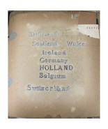 1951 European Travel Scrapbook: England, Germany, Switzerland Photos &amp; P... - $63.66 CAD