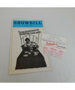 LOT Madwoman Central Park West Showbill Aug 1979 2 Ticket stubs Stephen ... - £11.39 GBP