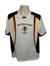 2006 Official UEFA EURO France Deutschland #10 Mens Large White Jersey - £28.23 GBP