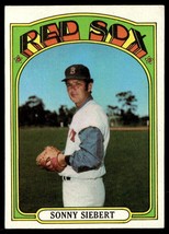 1972 Topps #290 Sonny Siebert Mid-Grade - £4.53 GBP