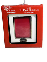Christmas Tree Picture Frame Ornament-My First Christmas 2x3inch - £19.03 GBP