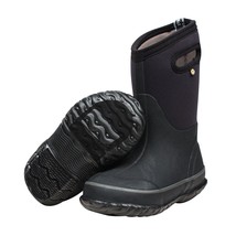 BOGS Kids Classic High-Cut Boots with Handle Youth 4 Black - £57.77 GBP
