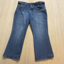 LANDS’ END Original Fit Classic Modern Waist Boot Leg Jeans Women’s Size... - $26.28 CAD