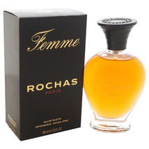 Femme Rochas Par Rochas 3.4 oz / 100 ML Eau de Toilette Spray pour Femme - £31.86 GBP