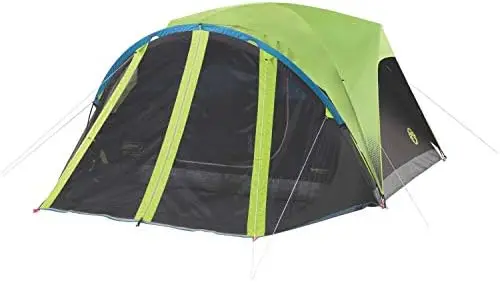 Dark Room Camping Tent with Screened Porch, 4/6 Person Tent Blocks 90% of - £291.56 GBP