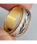 Estate Sale! 18K GOLD HGE band ring size 5.5 - $561.85 MXN