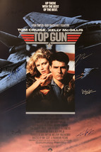 TOP GUN SIGNED POSTER - €157,49 EUR