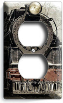 Steam Engine Train Old Railroad Locomotive Outlet Wall Plates Railfan Room Decor - £7.64 GBP