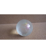 UNUSUAL STEPHEN CORREIA STUDIO ART GLASS IRIDESCENT GLOBE PAPERWEIGHT - £48.84 GBP