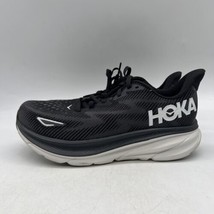 Hoka One One Bondi 9 1132211 BWHT Womens Black White Running Shoes Size 7 D - £55.22 GBP